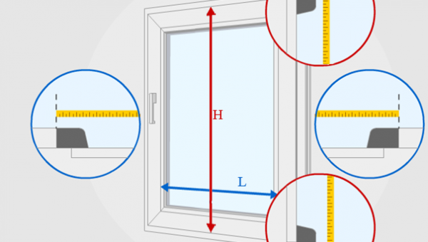 Как правильно замерить жалюзи